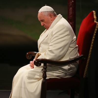 Franziskus betete mit tausenden Menschen