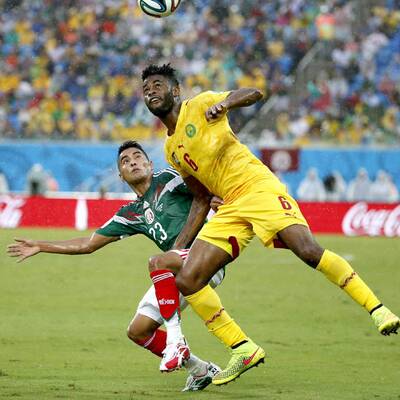 Die besten Bilder zu Kamerun vs. Mexiko
