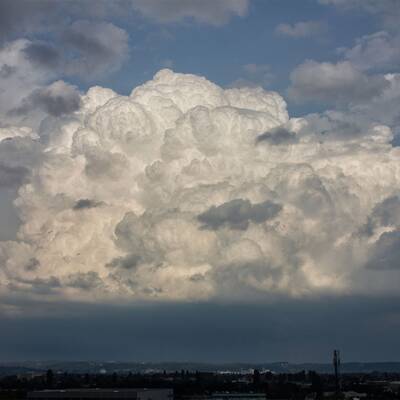 Farbspiele am Himmel