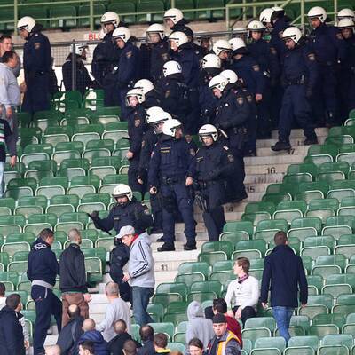 Wiener Derby: Randale auf der Tribüne