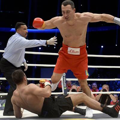 Die Bilder zum Klitschko-Sieg