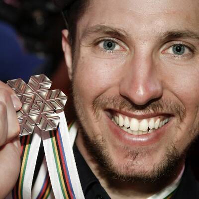 So feierte Hirscher seine Silbermedaille