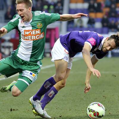 Die Bilder zum Derby Austria gegen Rapid