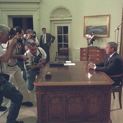 So erlebte Bush 9/11