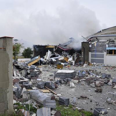 Haus in Hollabrunn explodiert
