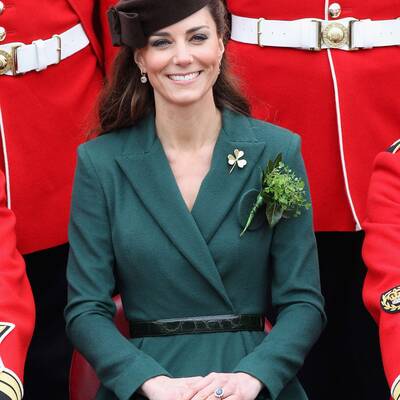 Kate schmiss sich  für den St. Patrick’s Day in Schale.