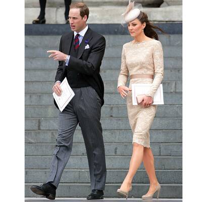 Lack-Heels von LK Bennett sind die bevorzugten Treter der Mode-Queen.