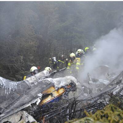 Kleinflugzeug in Tirol abgestürzt