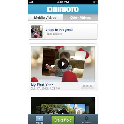 Animoto App