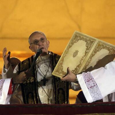Jorge Mario Bergoglio zum Papst gewählt