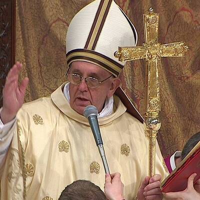 Die erste Papst-Messe