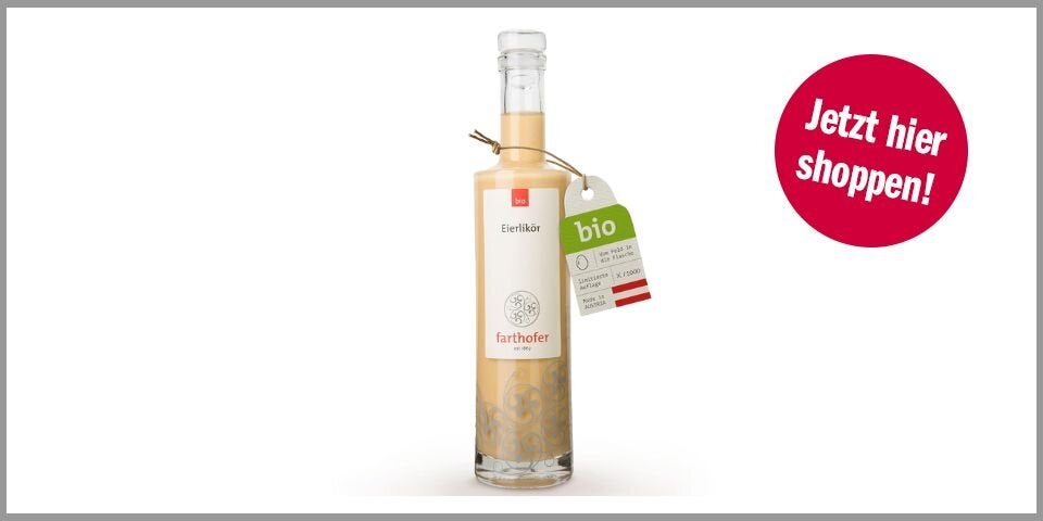 Shopping Channel Spirituosen Farthofer Bio-Eierlikör 350 ml