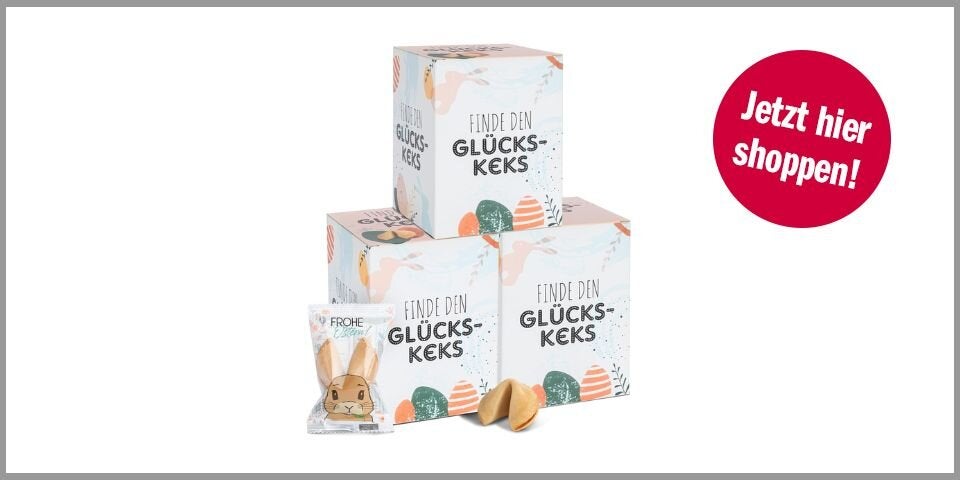 Shopping CH Osterdeko FOOD crew Glückskekse Ostern (36 Stück)