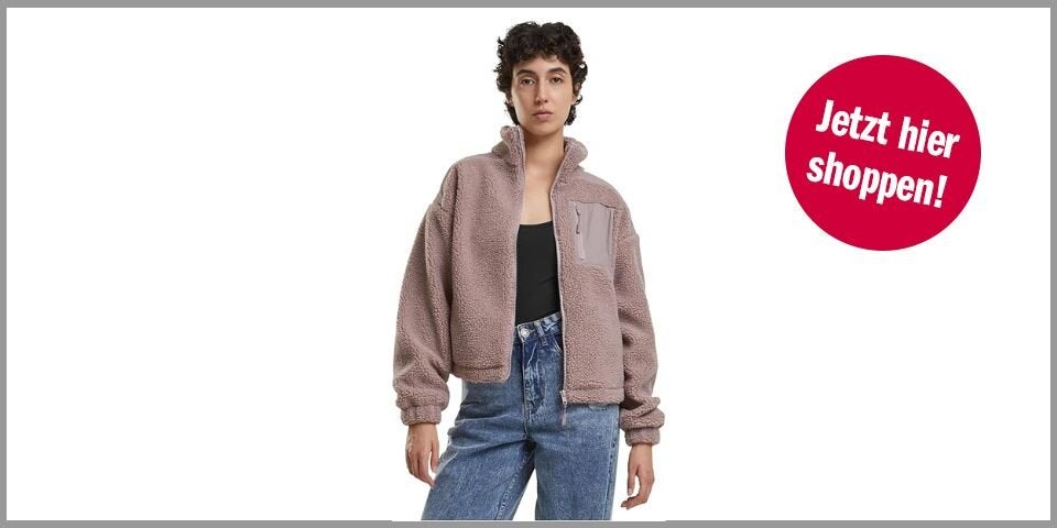 Urban Classics Sherpa Mix Jacket – für 41,86 statt 69,99 Euro bei Amazon*&nbsp;