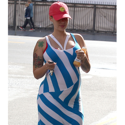 Amber Rose kurz vorm Platzen 