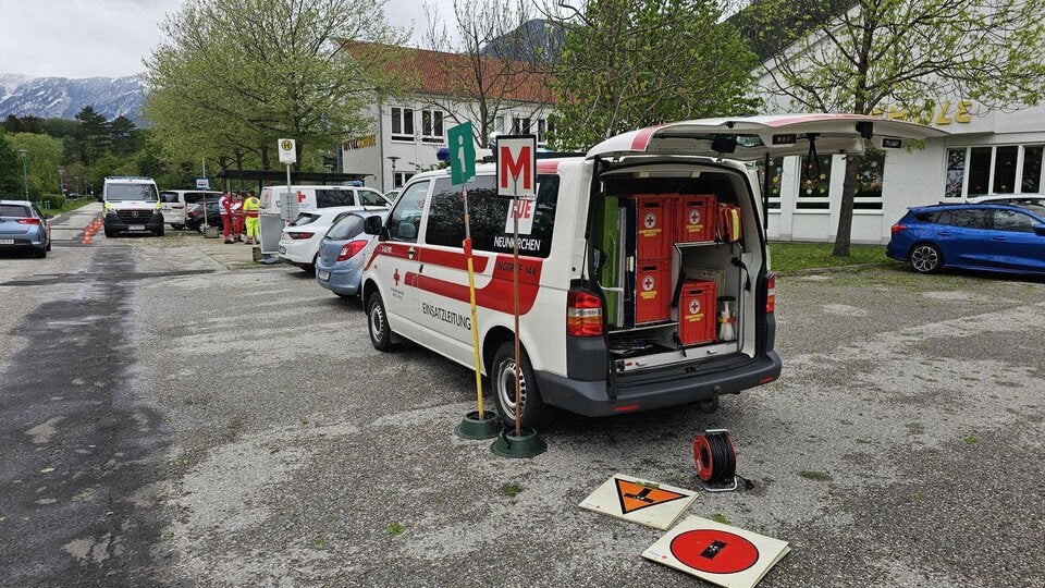 Rettungseinsatz in Payerbach