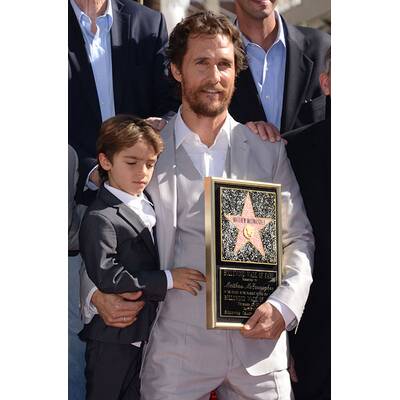 Matthew McConaughey am Walk Of Fame geehrt