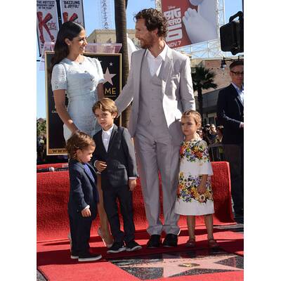 Matthew McConaughey am Walk Of Fame geehrt