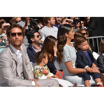 Matthew McConaughey am Walk Of Fame geehrt