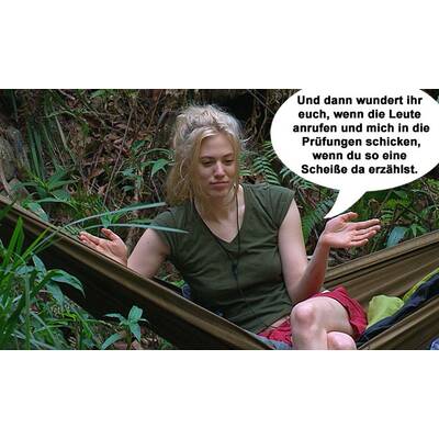 Larissa Marolt im Dschungelcamp