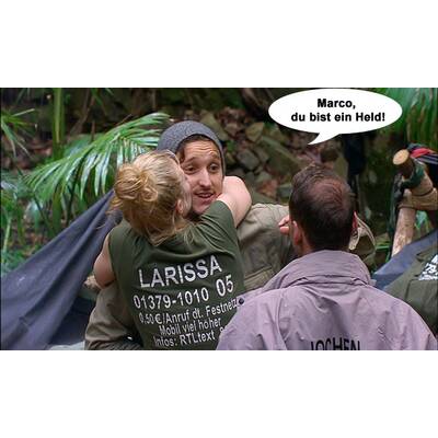Larissa Marolt im Dschungelcamp