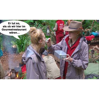 Larissa Marolt im Dschungelcamp