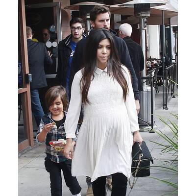 Kourtney Kardashian: Ganz schön schwanger