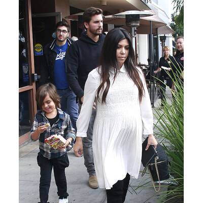Kourtney Kardashian: Ganz schön schwanger