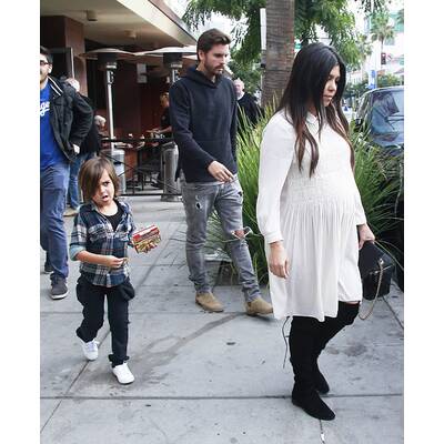 Kourtney Kardashian: Ganz schön schwanger