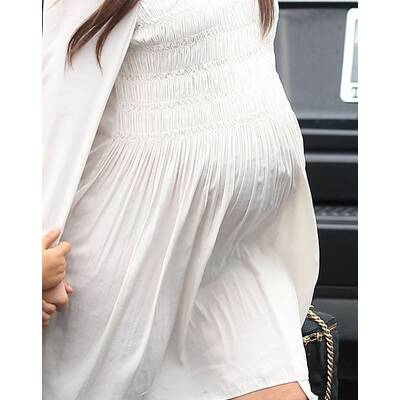 Kourtney Kardashian: Ganz schön schwanger