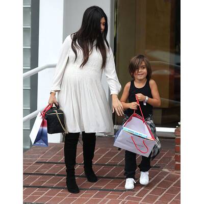 Kourtney Kardashian: Ganz schön schwanger