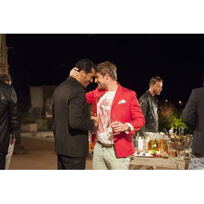 Bachelorette auf Liebesausflug mit den Kandidaten