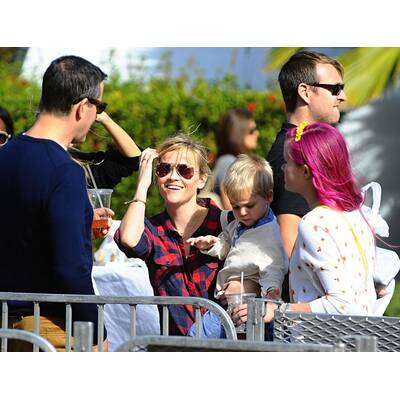 Reese Witherspoon: Am Farmers Market mit Familie