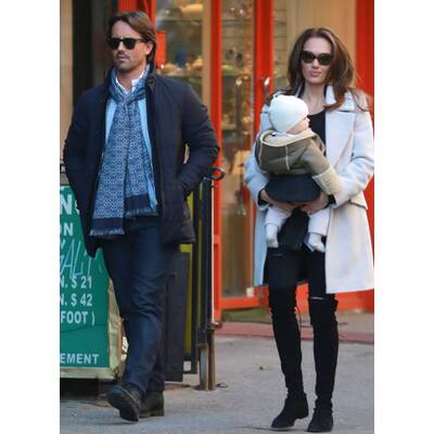Tamara Ecclestone: Spaziergang mit Mann & Baby