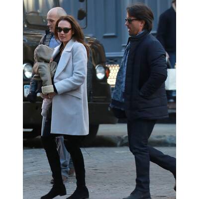 Tamara Ecclestone: Spaziergang mit Mann & Baby