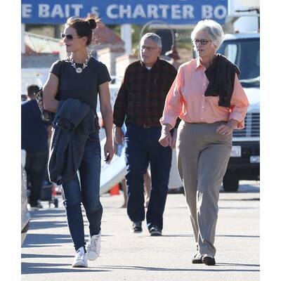 Katie Holmes verbringt Zeit mit Mama & Papa