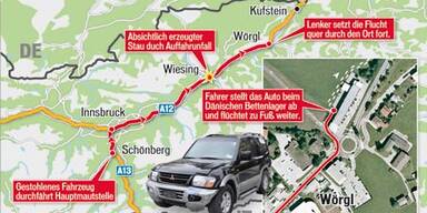 Irrer rast mit 180 km/h durch Absperrung