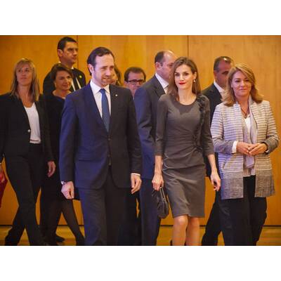 Königin Letizia: Schön bei Charity-Kongress