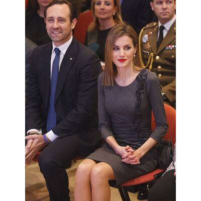 Königin Letizia: Schön bei Charity-Kongress