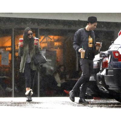 Demi Moore & Toyboy Sean Friday beim Kaffee-Date