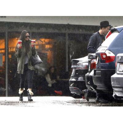 Demi Moore & Toyboy Sean Friday beim Kaffee-Date