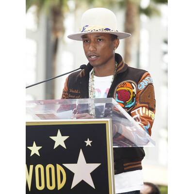 Pharrell Williams bekommt Stern am 