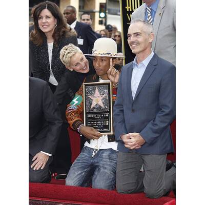 Pharrell Williams bekommt Stern am 