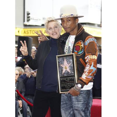 Pharrell Williams bekommt Stern am 