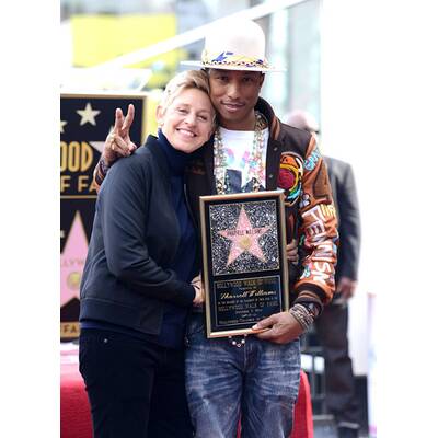 Pharrell Williams bekommt Stern am 