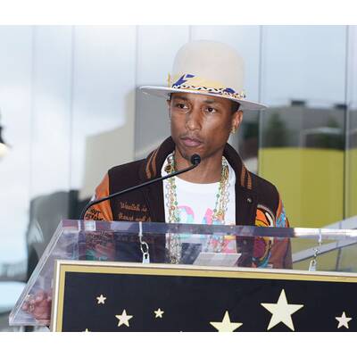 Pharrell Williams bekommt Stern am 
