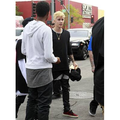 Justin Bieber ist erblondet