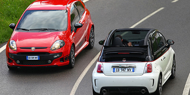 Neuer Abarth 500C und Abarth Punto Evo