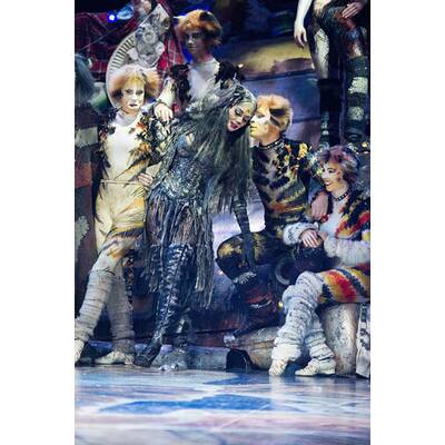 Nicole Scherzinger im Katzenkostüm