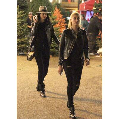 Kendall Jenner & Hailey Jenner beim Christbaum-Shopping